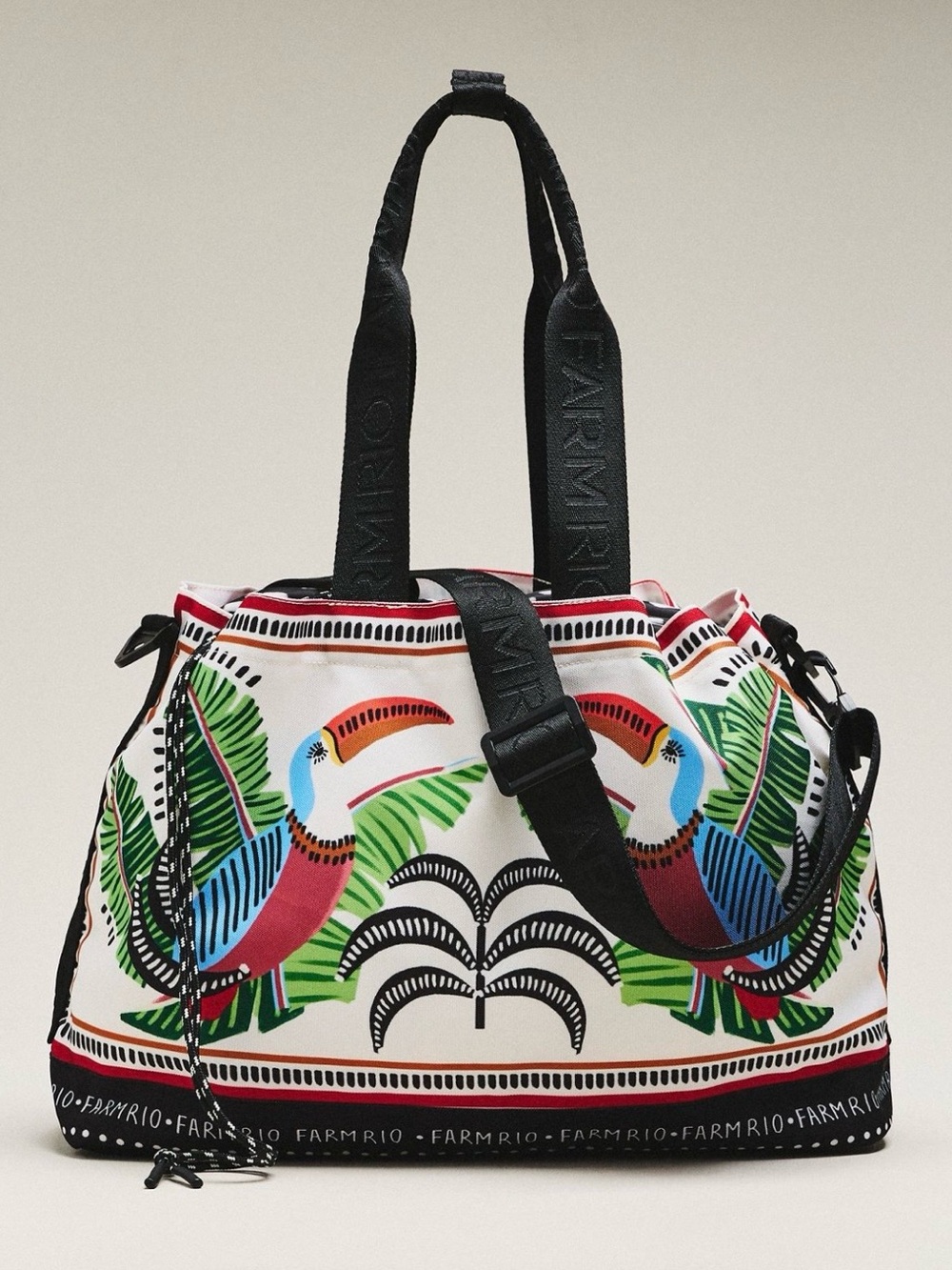 Anthropologie Farm Rio Toucan Destiny Bag. Brand new!